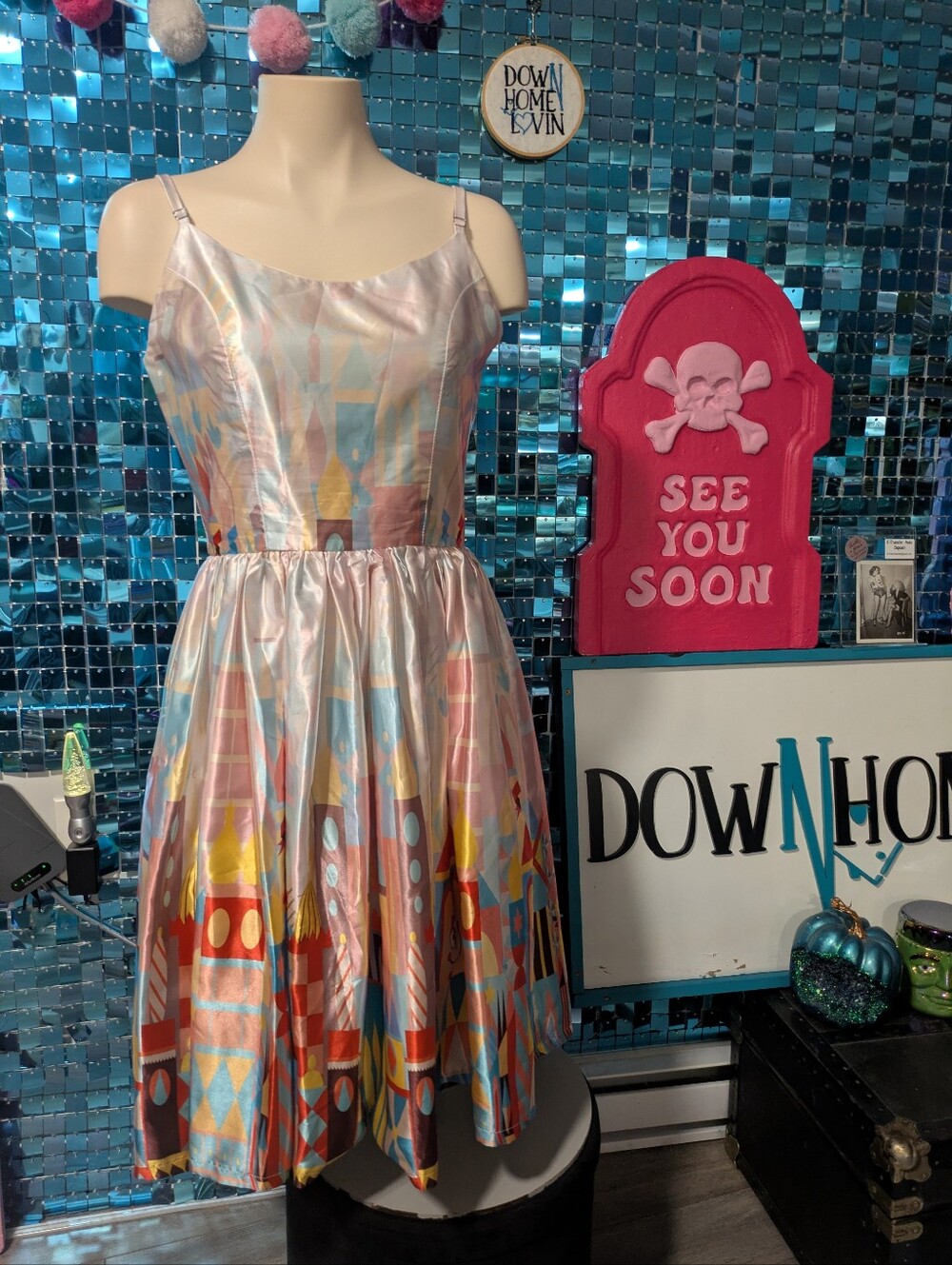 Satin-y Princess Dress